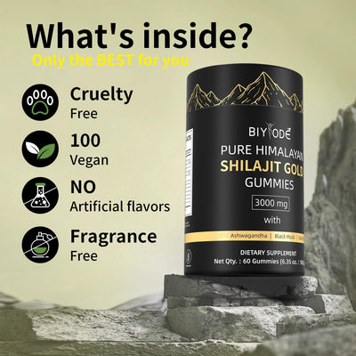 Himalayan Shilajit Gummies 60 Gummies