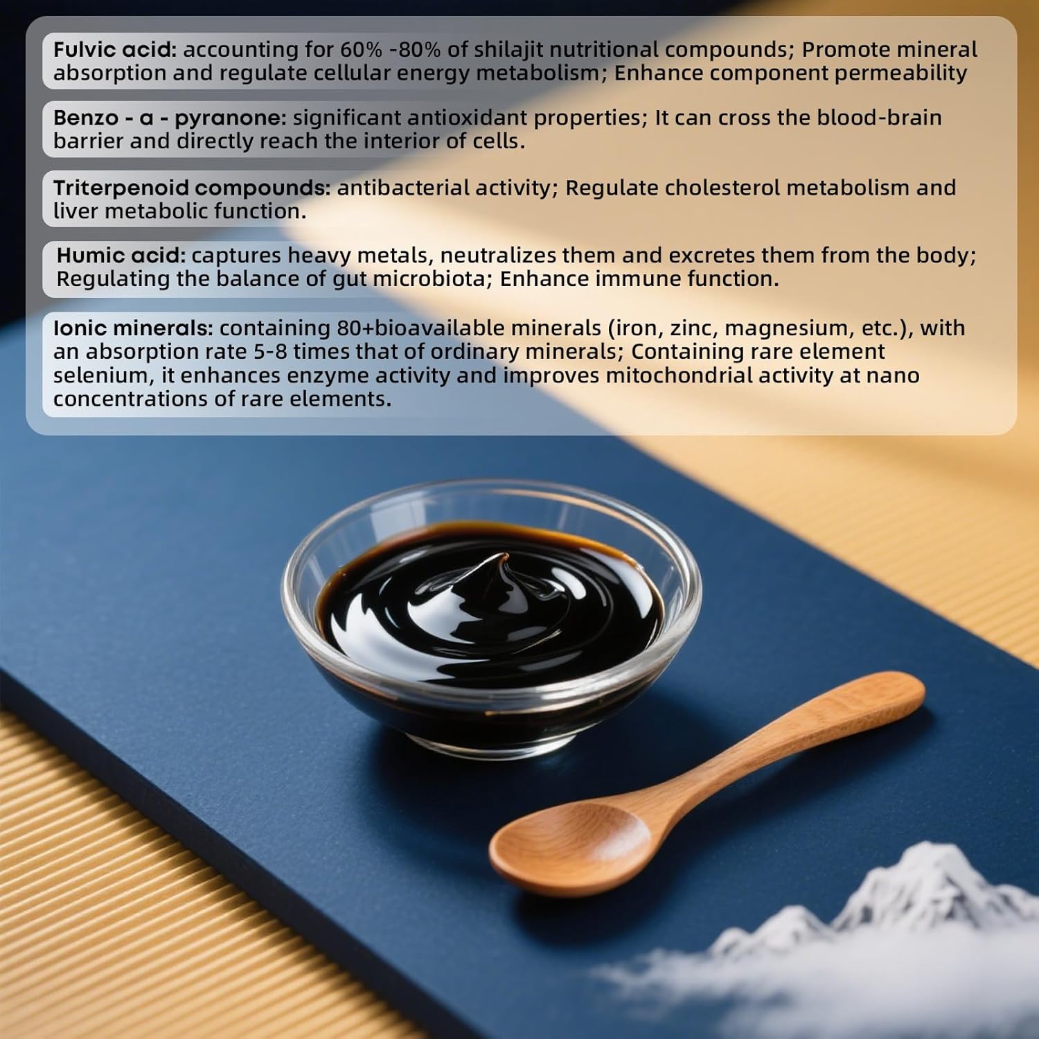 Himalayan Pure Shilajit Sticks with Organic Honey