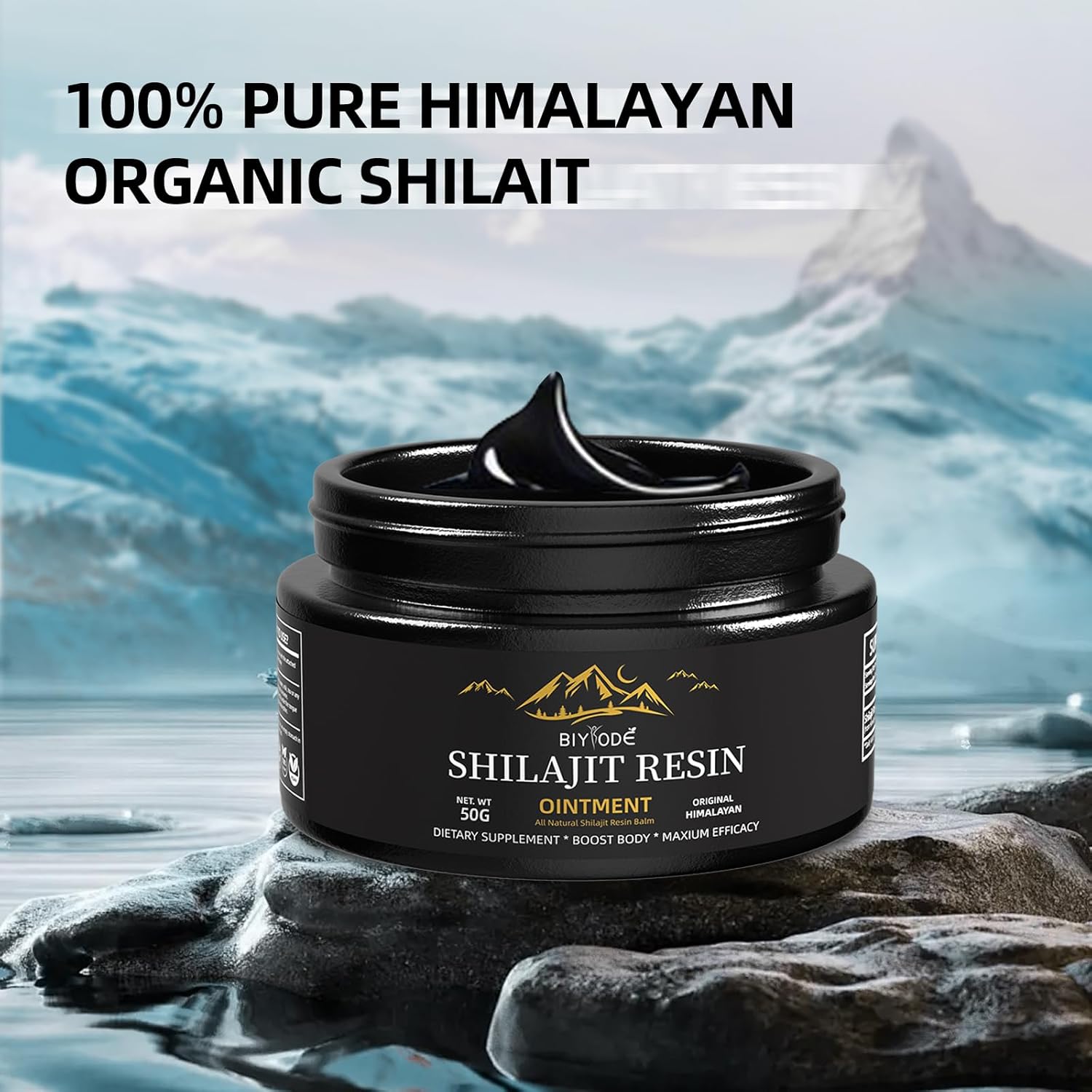 Organic Shilajit Resin with 85+ Trace Minerals
