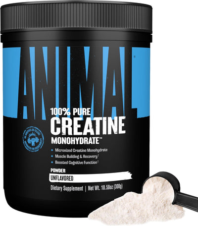 Animal Creatine Monohydrate Powder 300g