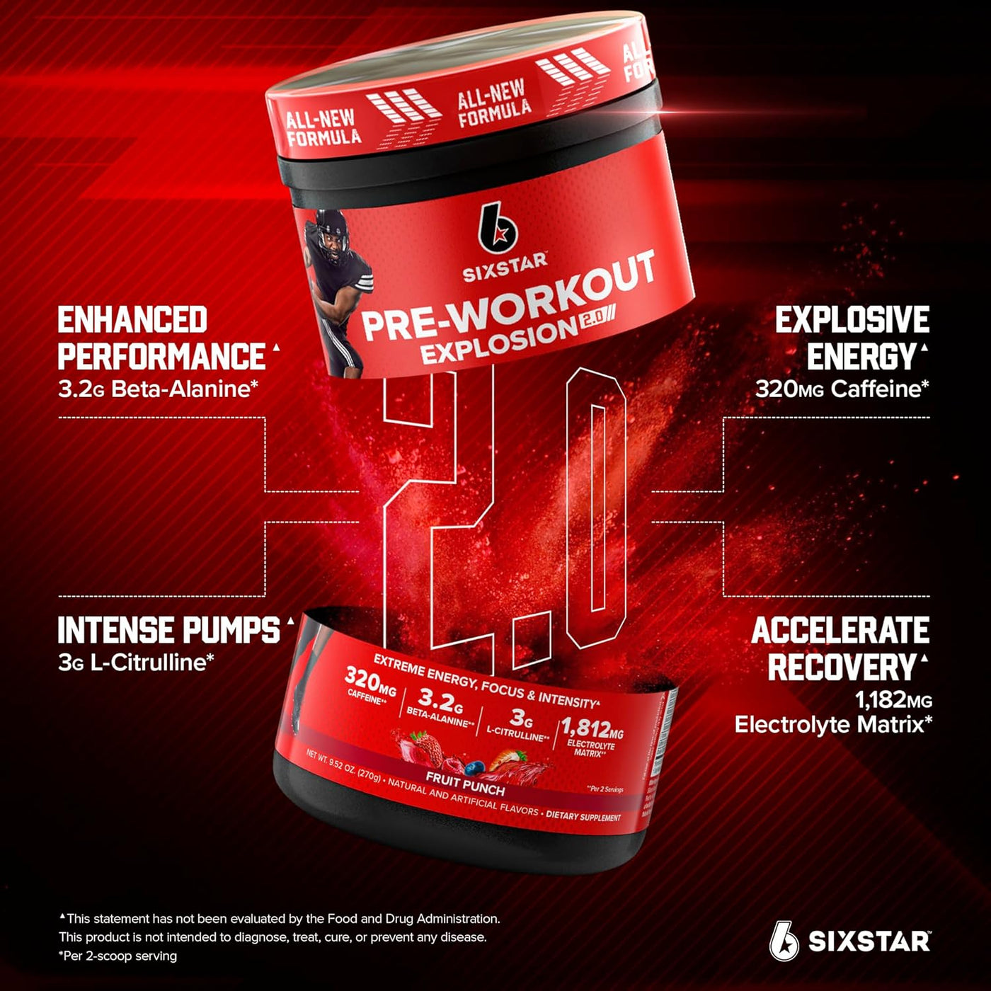 Six Star Pre-Workout Powder